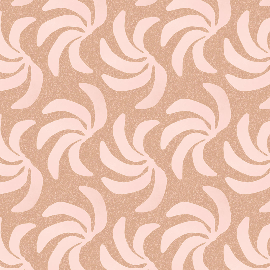 Terra & soft pink - Let's go Bananas Wallpaper