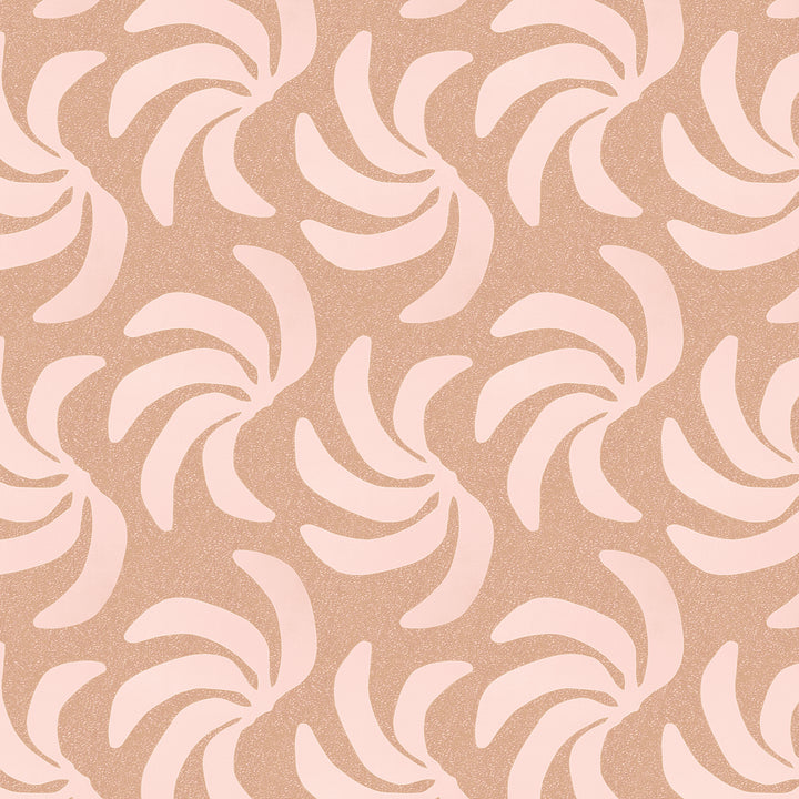 Terra & soft pink - Let's go Bananas Wallpaper