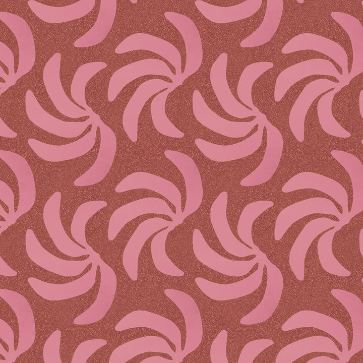 Terra & soft pink - Let's go Bananas Wallpaper